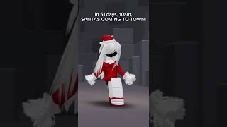 SAAAAANNNNNNTTTTTTTAAAAAAAAA christmas christian trendingshorts roblox [upl. by Jaclyn271]