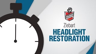 Ziebart Headlight Restoration in 32 Seconds [upl. by Sarajane]