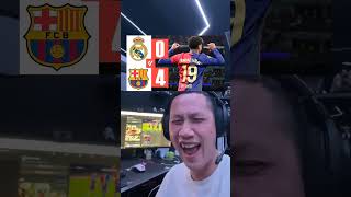 Real vs Barca 0  4  laliga laliga2024 bóngđá bongda sports thethao football thaygiaoba [upl. by Kellda]