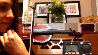 How to Tune a Violin Using the Fine Tuners [upl. by Rieger]