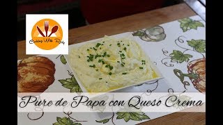 Pure de Papa con Queso Crema [upl. by Lorrac167]