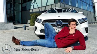 New Mercedes AClass A180 Review  Best Car for Young People [upl. by Hamlin29]