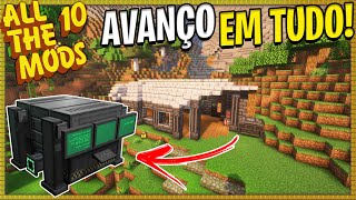 SISTEMA MEKANISM E GERANDO MUITA ENERGIA EM 1 VÍDEO ATM 10 Minecraft Modpack 02 [upl. by Jodoin]