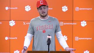 Jake Briningstool keeping to consistency to be Clemson playmaker [upl. by Wolff]