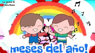 Canción los meses del año para niños🎶😃 Calendario de amor Vaselina❤️ [upl. by Eener]