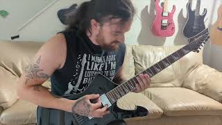 Possibly the best breakdown in all metal core August Burns Red Meddler cover ibanez guitar [upl. by Siugram]