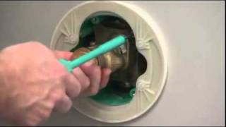 Hansgrohe Technical Tip How to exchange a thermostat control unit [upl. by Trimble]