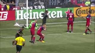 Giovinco Scores First MLS Goal  April 4 2015 [upl. by Cissiee]