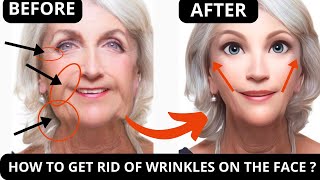 ANTIAGING FACE LIFTING EXERCISES FOR LAUGH LINES JOWLS FOREHEAD SAGGY SKIN  LYMPHATIC DRAINAGE [upl. by Orutra]