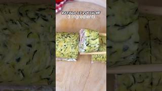 how to make zucchini roll 3 ingredients [upl. by Pollock]