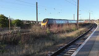 Cross Country Trains Class 221 Passing Through Dunbar 18124 [upl. by Karrie]