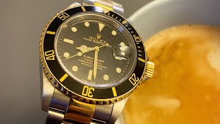 A Very Cool Rolex  Two Tone Submariner 16613 [upl. by Publea]