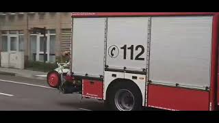 DLKELWHLFTLF der Feuerwehr Burscheid auf Einsatzfahrt 24102024 [upl. by Donnell]