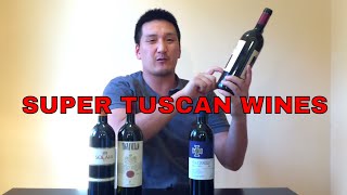 Italian RED Wine Super Tuscan Sangiovesebased Wines [upl. by Atla903]