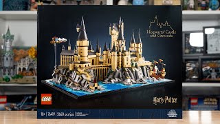 LEGO Harry Potter 76419 HOGWARTS CASTLE amp GROUNDS Review 2023 [upl. by Eniruam]