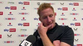 POSTMATCH INTERVIEW Dean Lewington on Stadium MK defeat [upl. by Azelea]