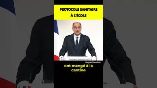 Le protocole sanitaire à lécole feat Jean Castex extrait 1 [upl. by Honebein]