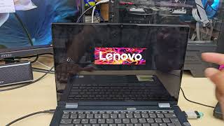 How to Enter BIOS amp Set up USB Boot on Lenovo ThinkBook 14S Yoga [upl. by Joed]