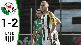 WSG Tirol vs LASK 12 All Goals and Extended Highlights [upl. by Anole298]