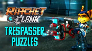 Ratchet amp Clank PS4 All Trespasser Puzzles  Ratchet amp Clank PS4 [upl. by Scheck]