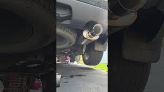 Saab 97x aero  TBSS speed engineering cat back exhaust stock manifolds and cats [upl. by Swec526]