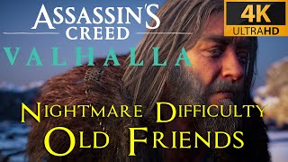 AC Valhalla  Old Friends  Nightmare Aesir difficulty playthrough [upl. by Stephanie]