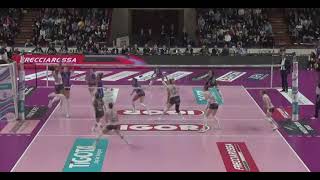 Khalia Lanier  Imoco Conegliano Volleyball Highlights [upl. by Ramyaj]