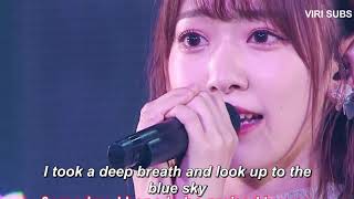 Sakura Miyawaki 🌸  Happy Graduation❤️  Sakura no Hanabiratachi  AKB48  Eng Sub 桜の花びらたち [upl. by Honna]