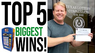 TOP 5 BIGGEST Wins of All Time 💰 Fixin To Scratch [upl. by Beverlee]