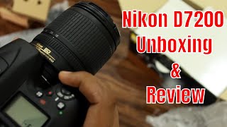 Hindi KameraMan Nikon D7200 Quick Unboxing and Hands On in Hindi [upl. by Ramyar356]