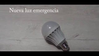 Como instalar Luz emergencia Led Facil [upl. by Ushijima683]