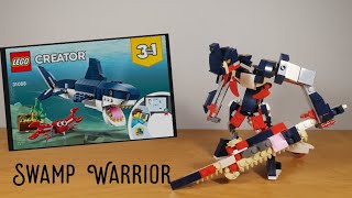 Lego 31088 alternate build Swamp Warrior [upl. by Aurea]