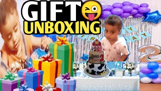 Happy birthday For Hussein 😜 ll Hussein For Gift 🎁 UNBOXING ll✨ Samreen Kamran vlog 🙂 [upl. by Castra]