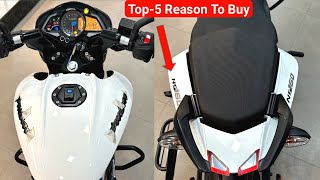 Top  5 Reason To Buy 2024 Bajaj Pulsar NS160 Twin Abs OBD2 Review  Price New Update Features [upl. by Hamimej]