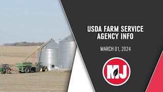 USDA Farm Service Agency  March 01 2024 [upl. by Acherman]