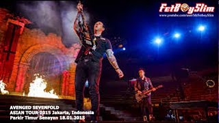 A7X AVENGED SEVENFOLD  SEIZE THE DAY live in Jakarta Indonesia 2015 [upl. by Berthold]