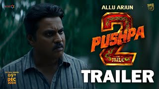 Pushpa 2  The Rule  Official Trailer  Allu Arjun  Sukumar  Rashmika  Fahadh Faasil New Updates [upl. by Berenice]