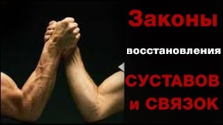 ЗАКОНЫ ВОССТАНОВЛЕНИЯ костей и связок [upl. by Notnirt]