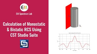 CST Tutorial  Monostatic amp Bistatic Radar Cross Section RCS Calculation [upl. by Eissert]