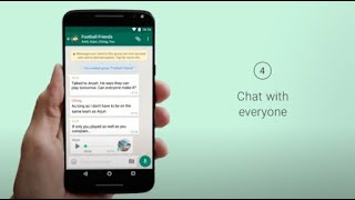 How To Make a Group Chat  WhatsApp [upl. by Eelatsyrc78]