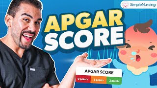 ABGAR Score Newborn Care Assessment Test Nursing  Made Easy NCLEX RN PN [upl. by Aihsa]