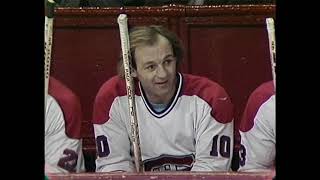 Nordiques vs Canadiens Guy Lafleur scores twice 198182 [upl. by Anirtac]