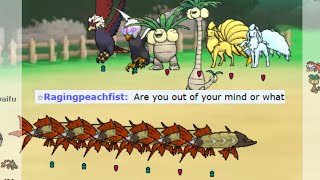 FULL BARRASKEWDA TEAM DESTROYED THIS SUN NOOB TWICE INA ROW ON POKEMON SHOWDOWN [upl. by Sekoorb682]