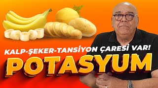 POTASYUM Şeker Tansiyon ve Kalbe Çare Gıdalar  5 Dakikada Sağlık [upl. by Cynarra141]