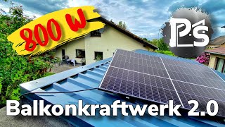 Solarpaket 1 in Kraft  Balkonkraftwerk 20 [upl. by Letnohc]