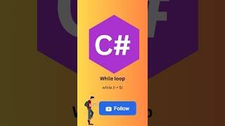 While loop csharp csharptutorial csharp  shorts  viralshorts [upl. by Alcot599]