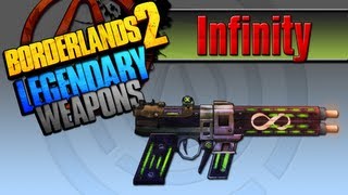 BORDERLANDS 2  Infinity Legendary Weapons Guide [upl. by Iarahs724]