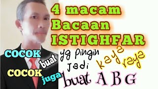 4 ISTIGHFAR anjuran RASULULLAH [upl. by Jahncke]