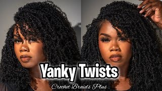 I Tried Yanky Twists For The First Time Crochet Braids Plus Review [upl. by Blake]