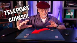 Learn To Teleport Coins  Sleight of Hand Tutorial [upl. by Vish476]